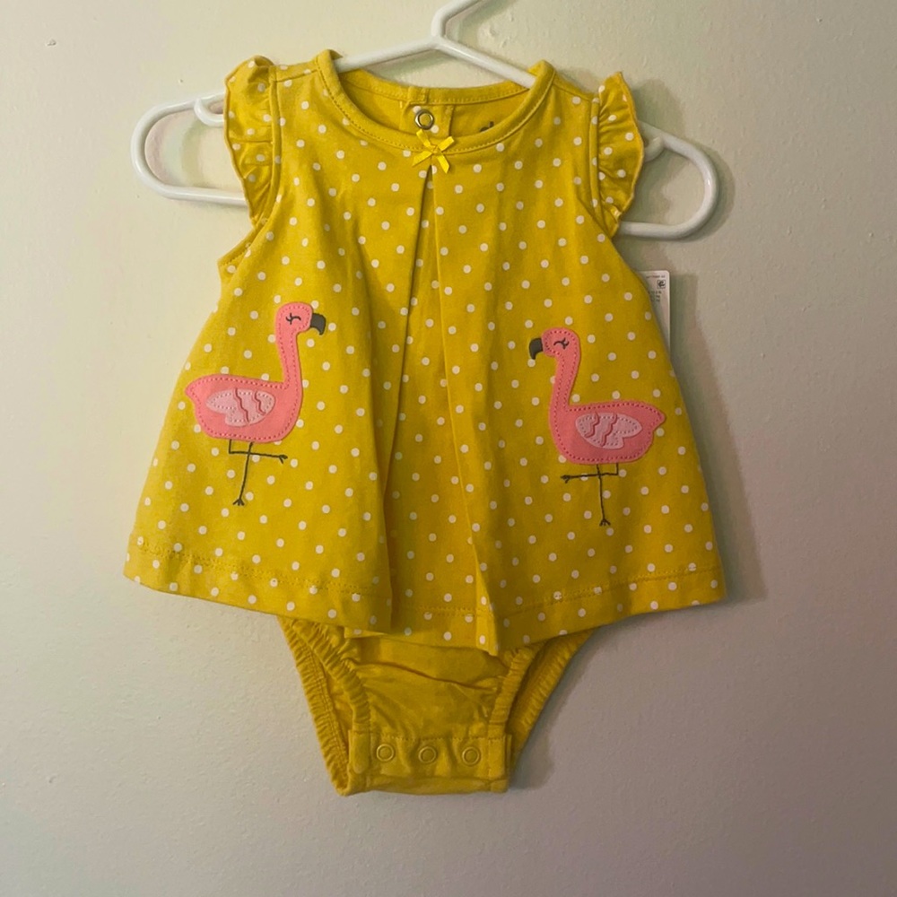 Child of mine Flamingo onesie
